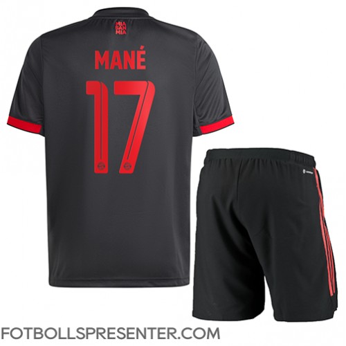 Bayern Munich Sadio Mane #17 Tredje tröja Barn 2022-23 Kortärmad (+ korta byxor)